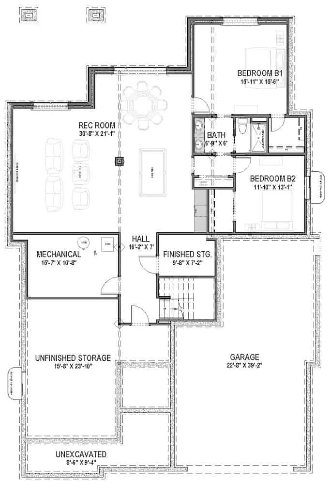 Floor Plan Basement