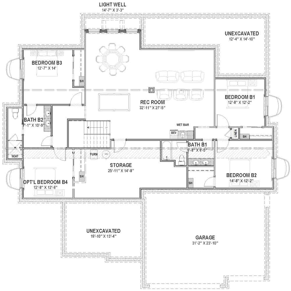 Floor Plan Basement