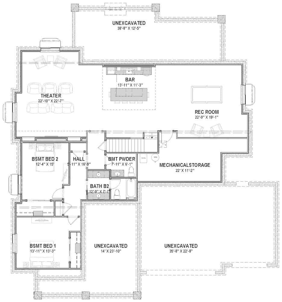 Floor Plan Basement