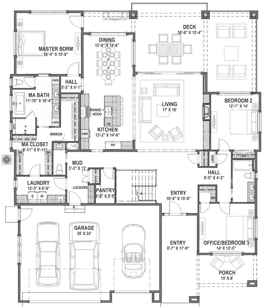 Floor Plan Main Level
