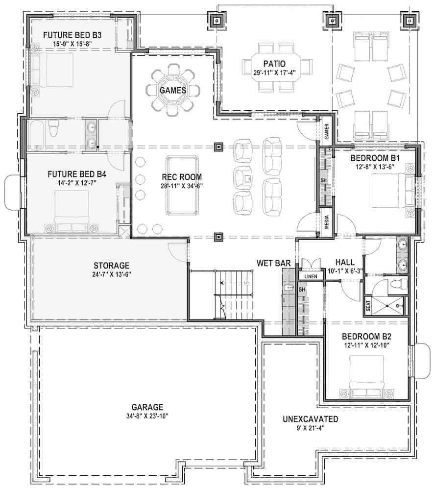 Floor Plan Basement