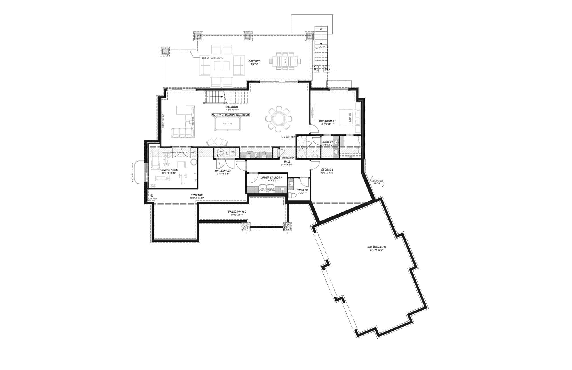 Basement Option Layout