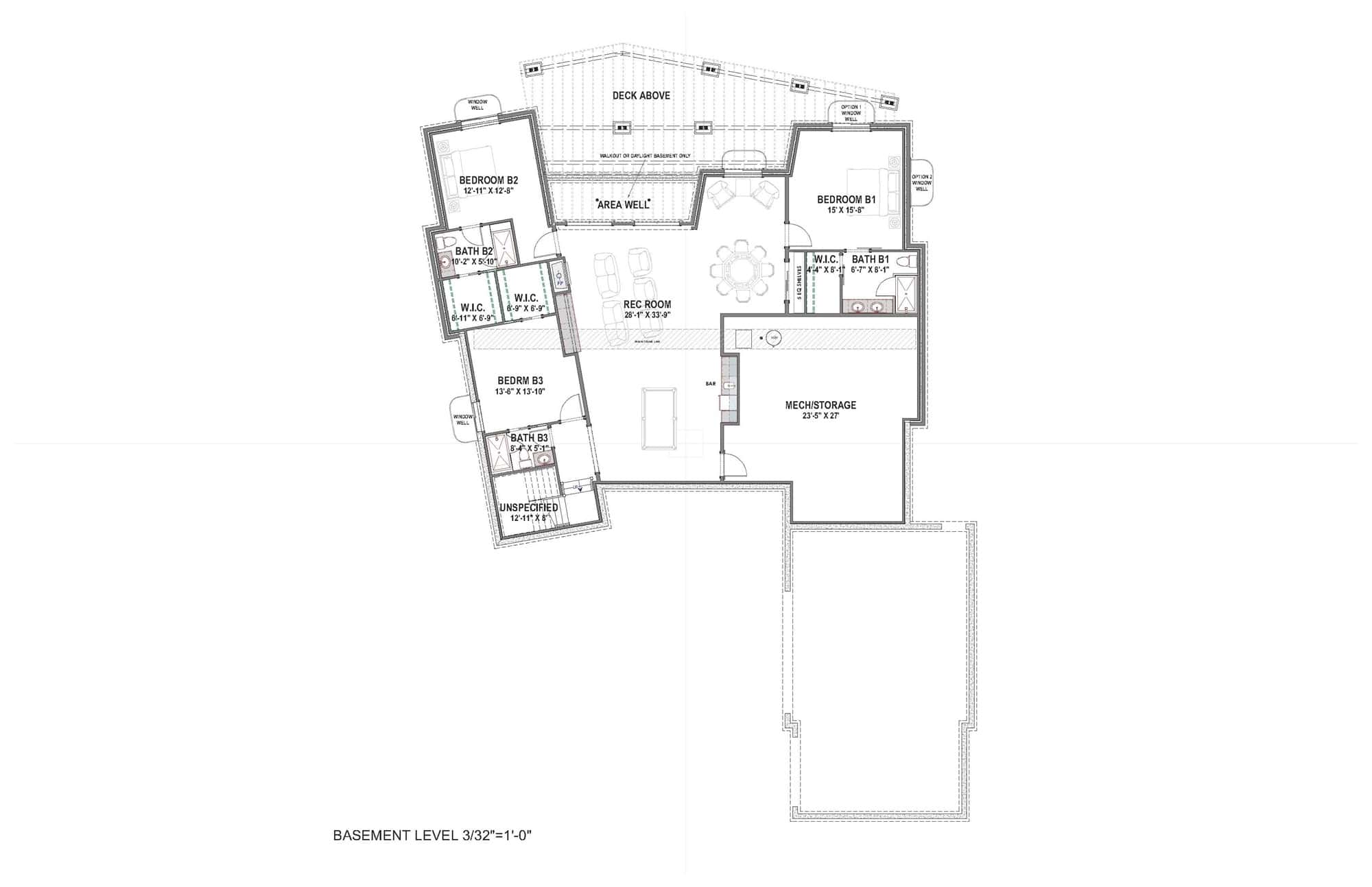 Basement Option Layout