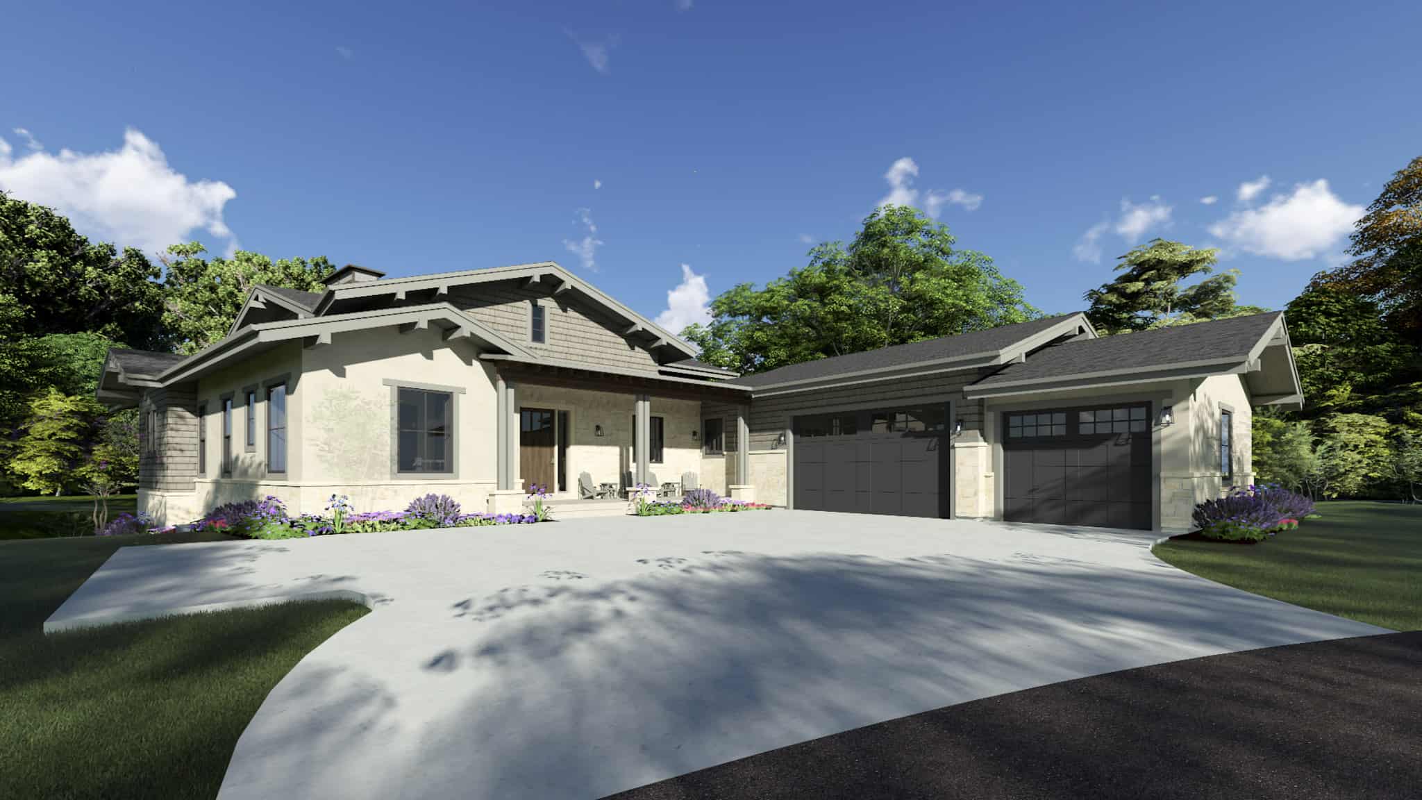 Traditional Floor Plan - 3-6 Bedrms, 2.5-3.5 Baths - 2734-4925 Sq Ft - #194-1069