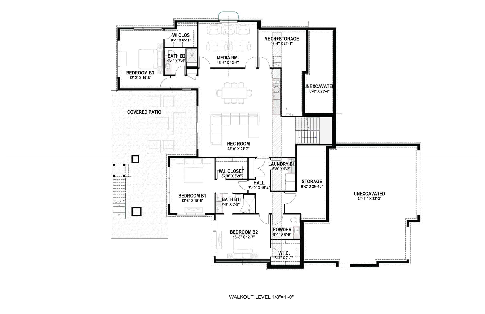 Basement Option Layout
