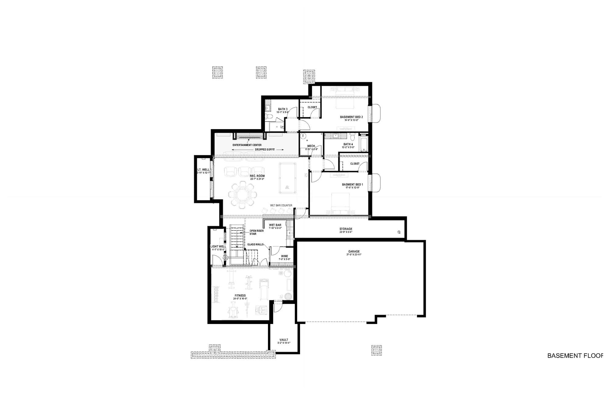 Basement Option Layout