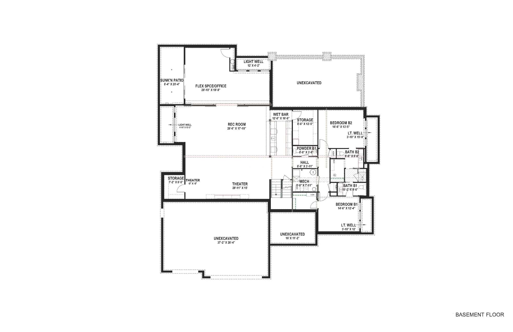 Basement Option Layout