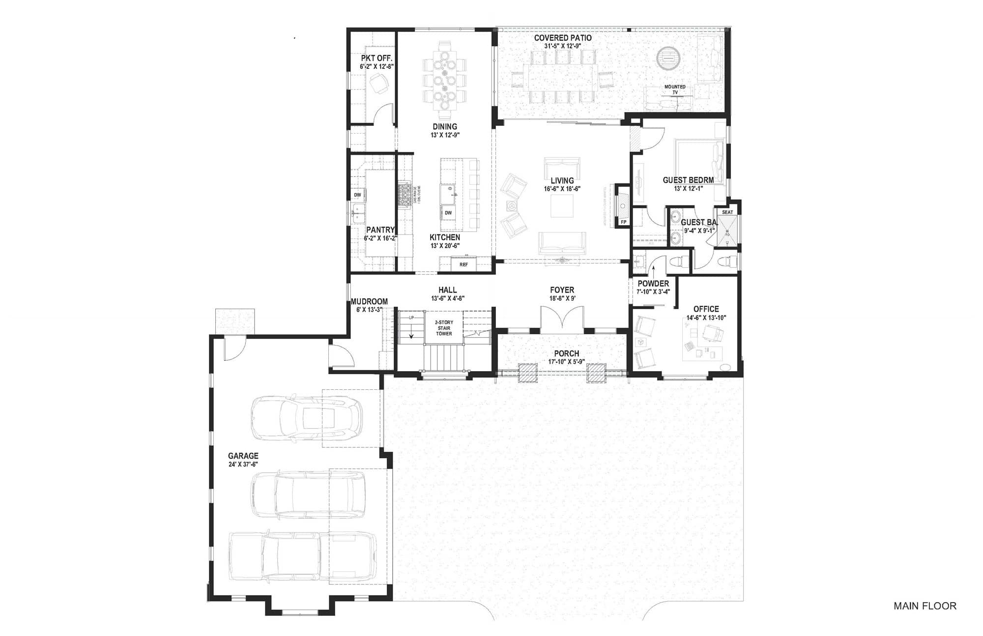 Floor Plan First Story
