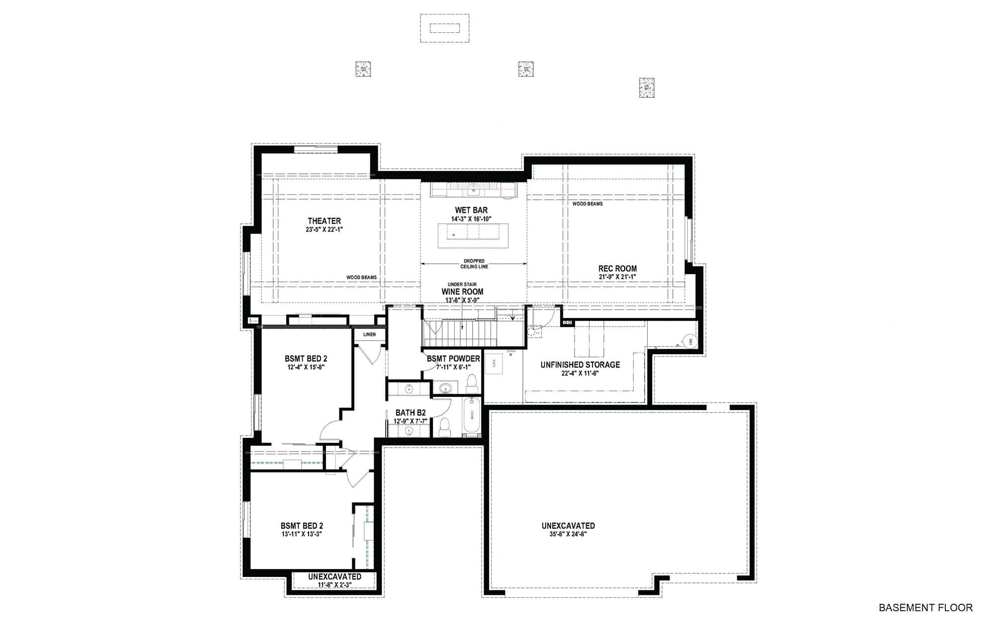 Basement Option Layout