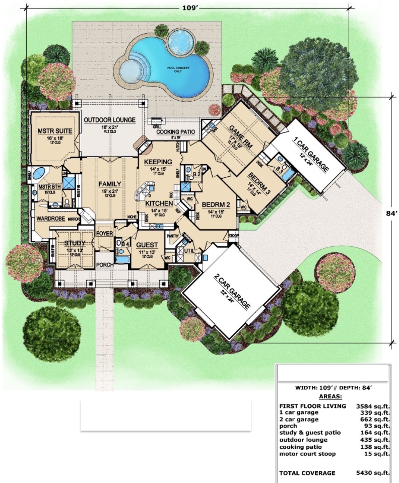 Floor Plan First Story