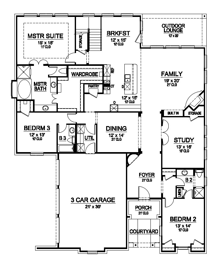 Floor Plan Main Level