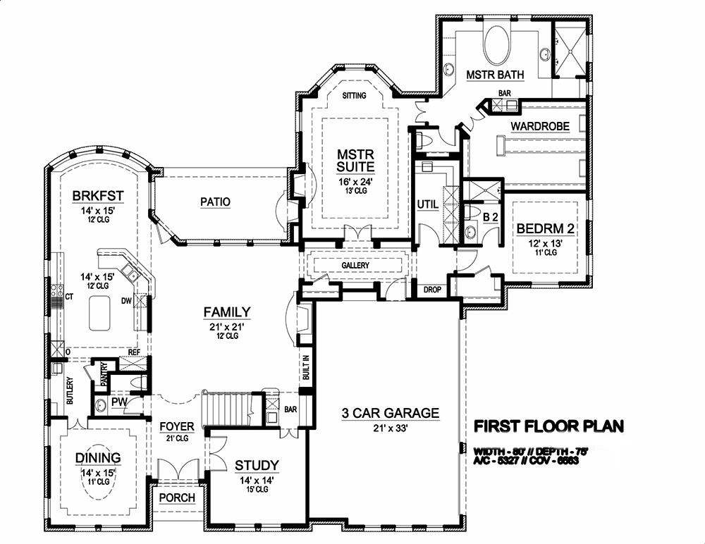 Floor Plan Main Level