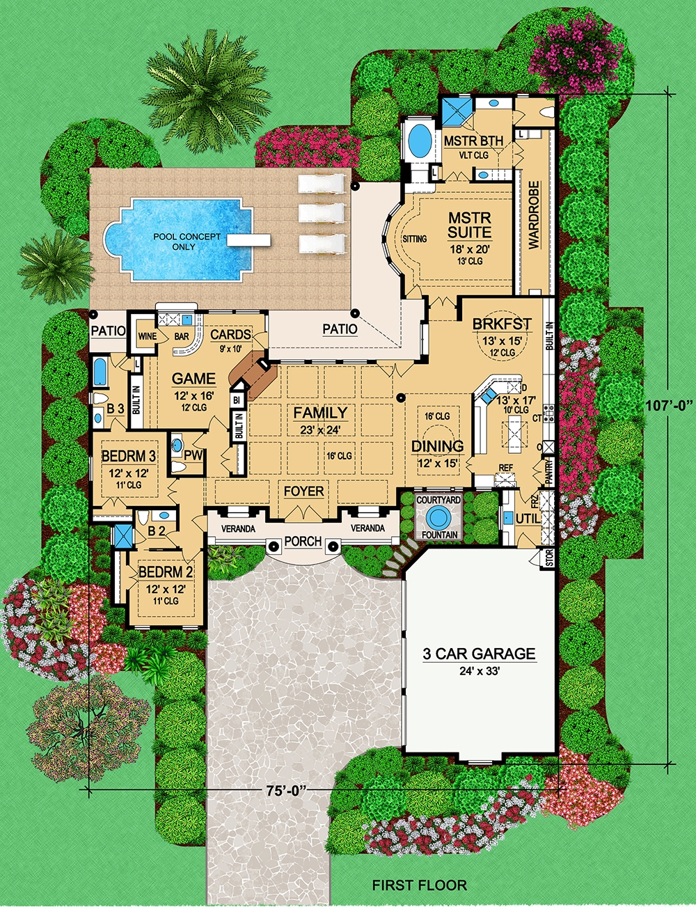 Floor Plan Main Level