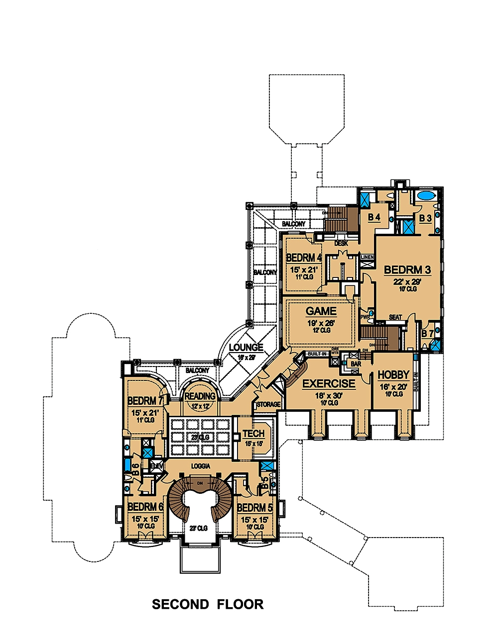 Floor Plan Upper Level