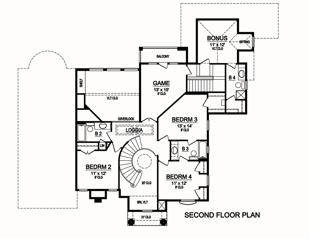Floor Plan Upper Level