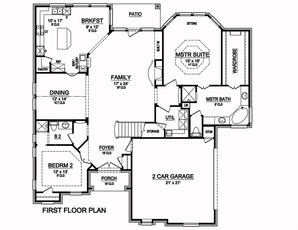 Floor Plan Main Level