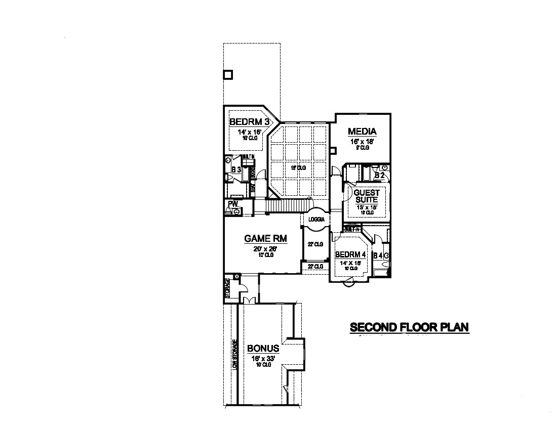 Floor Plan Upper Level