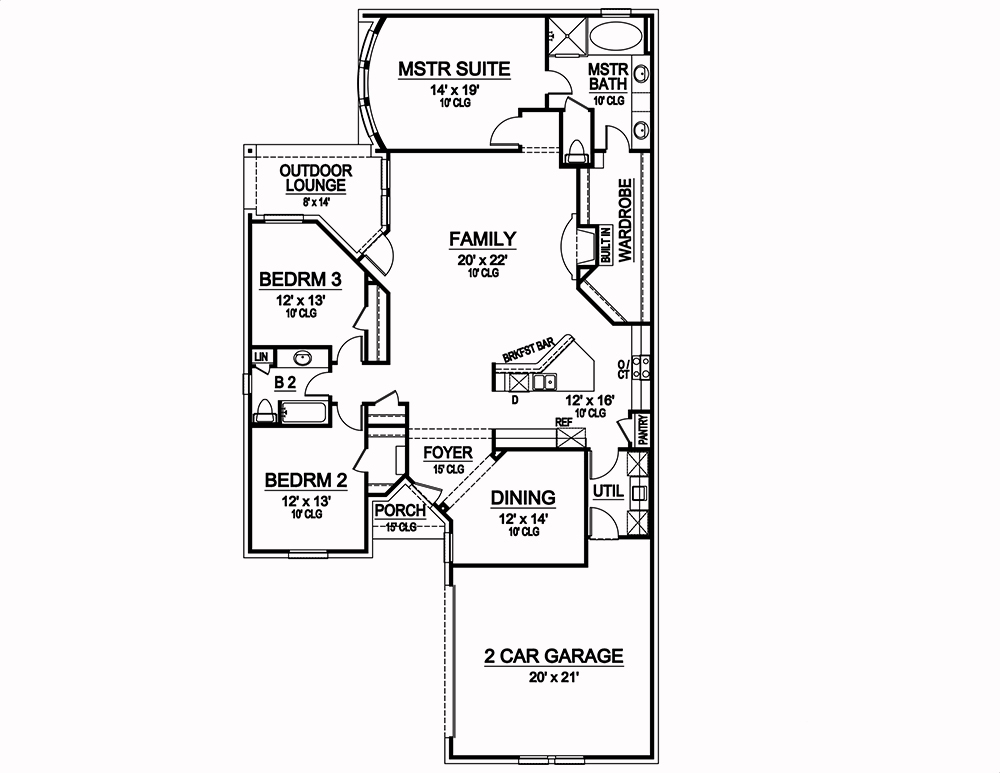 Floor Plan Main Level