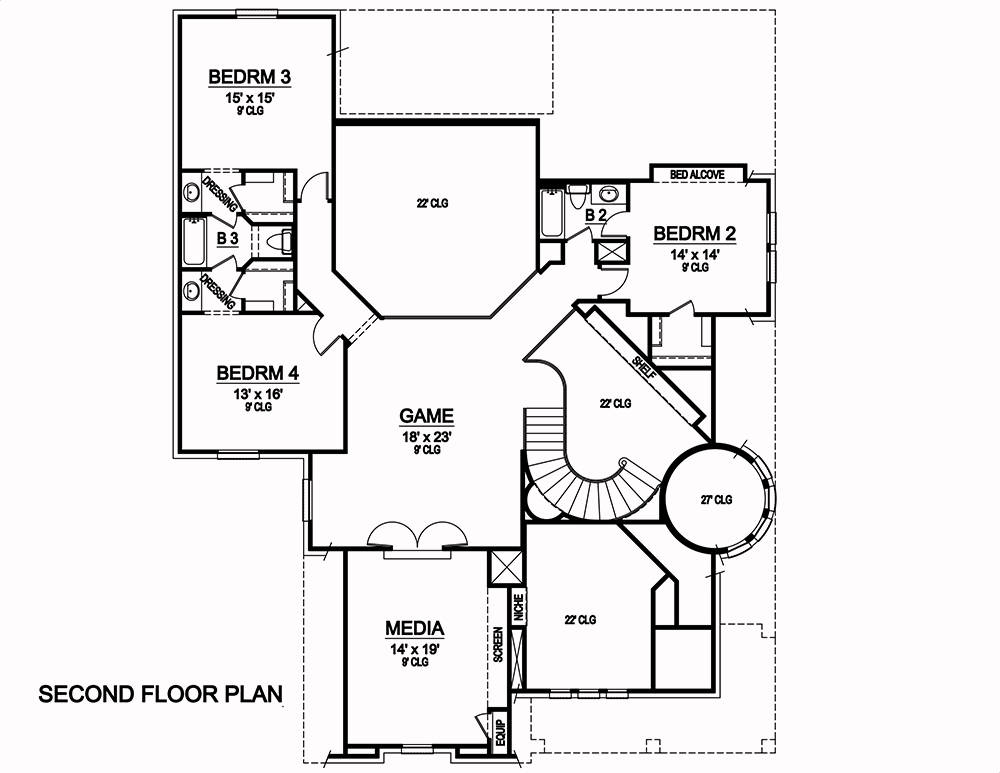 Floor Plan Upper Level