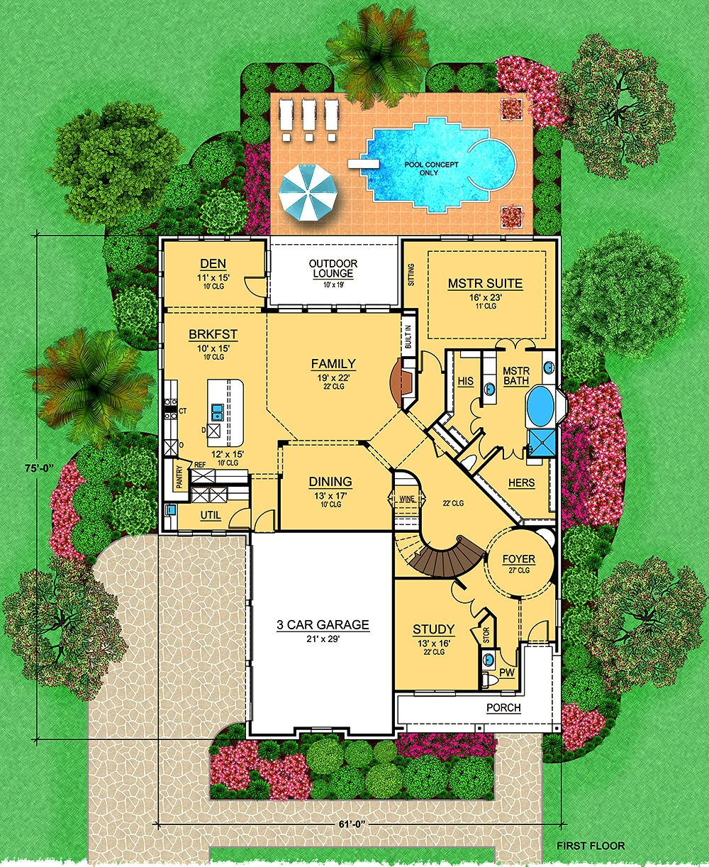 Floor Plan Main Level