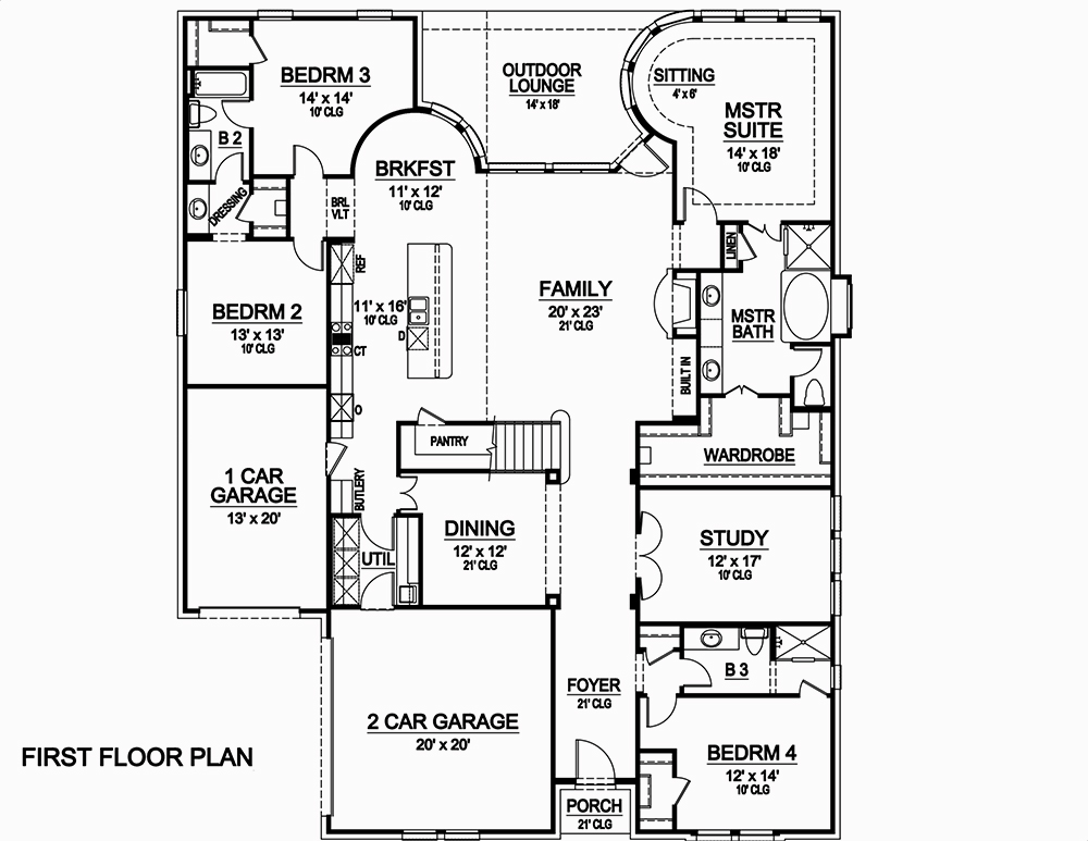 Floor Plan Main Level