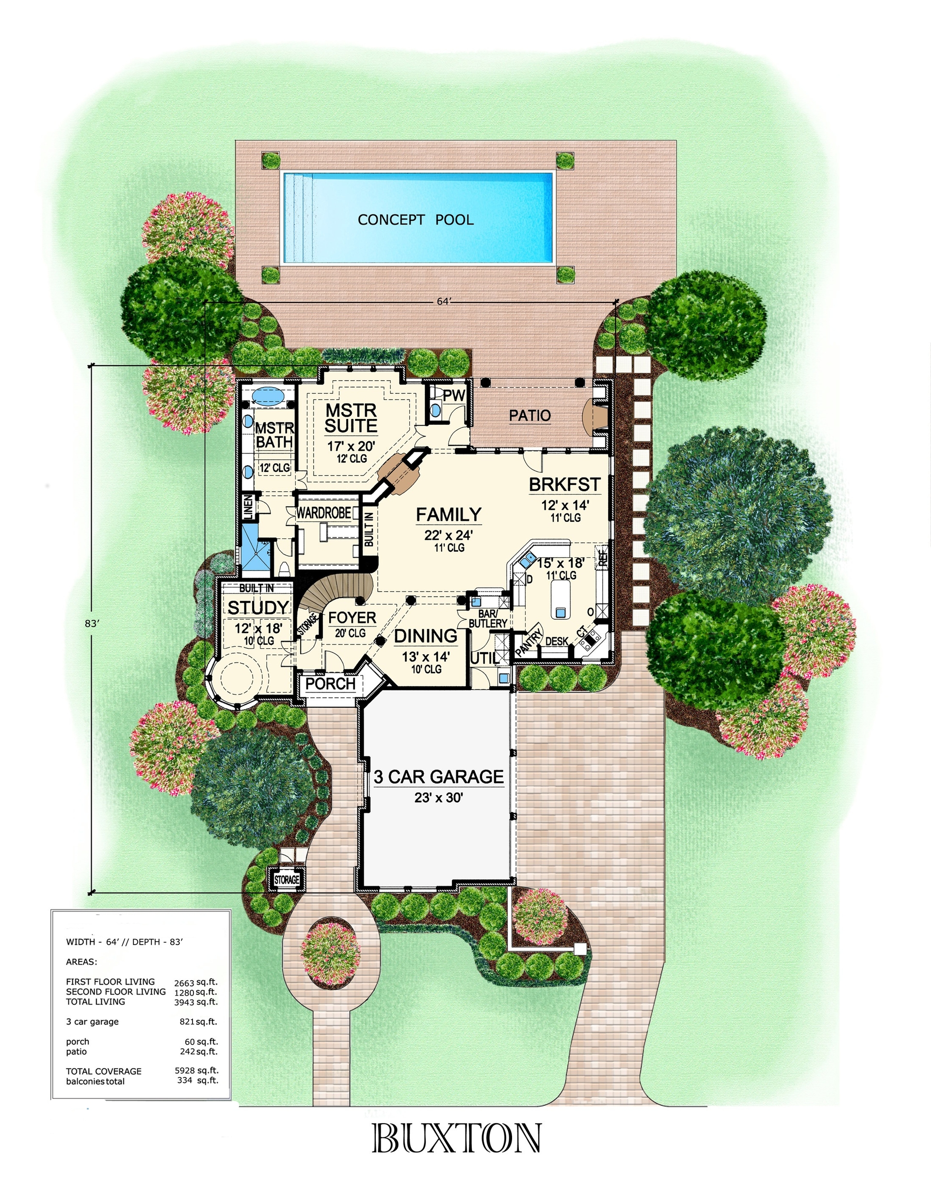 Floor Plan Main Level