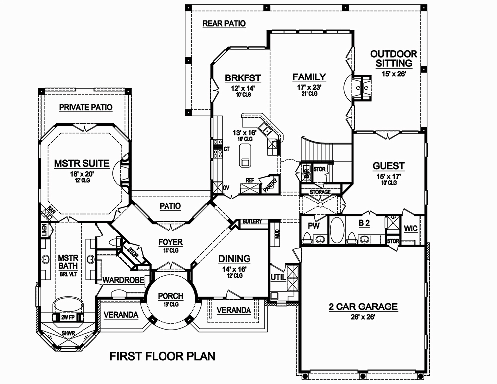 Floor Plan Main Level