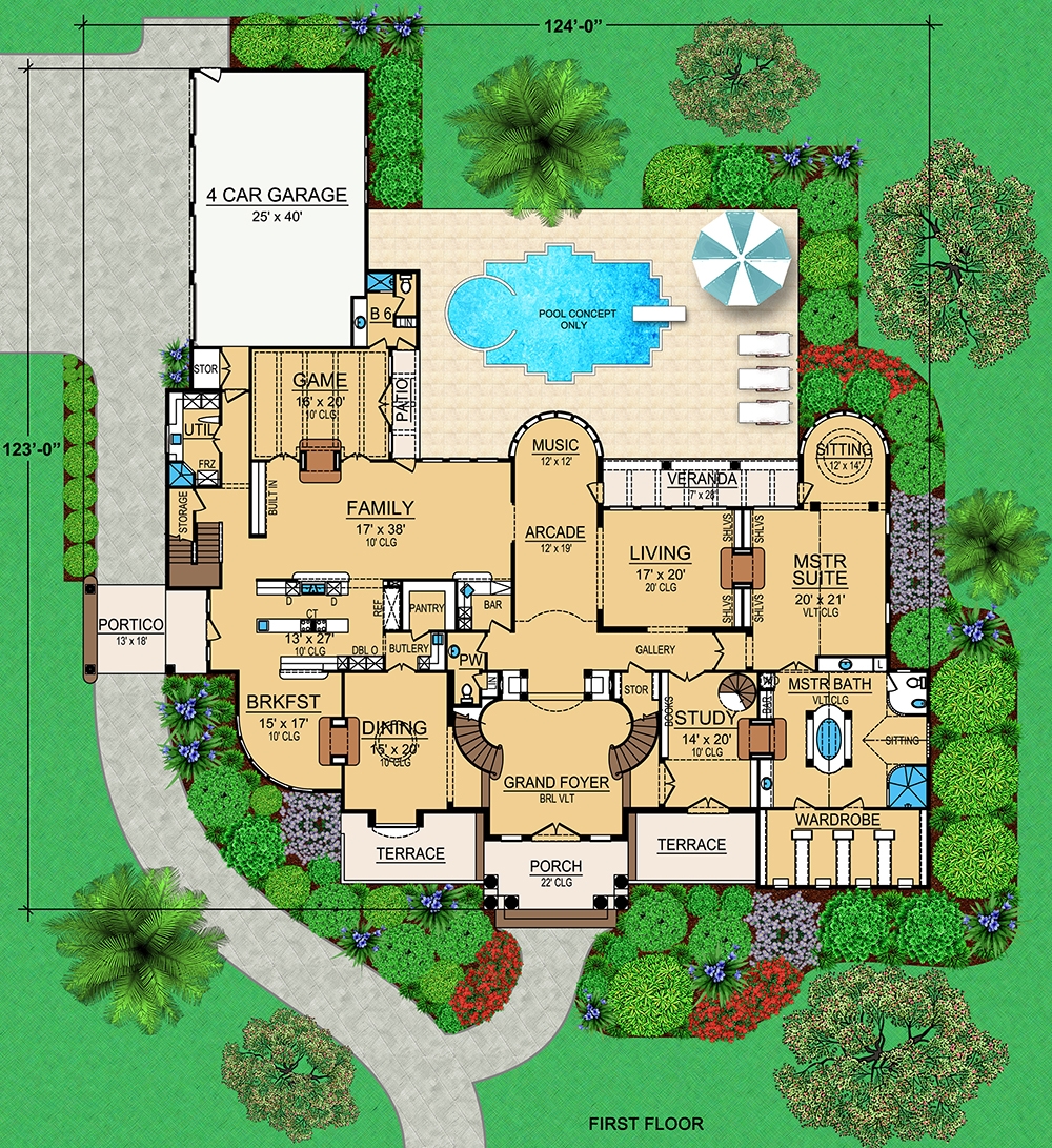 Floor Plan Main Level