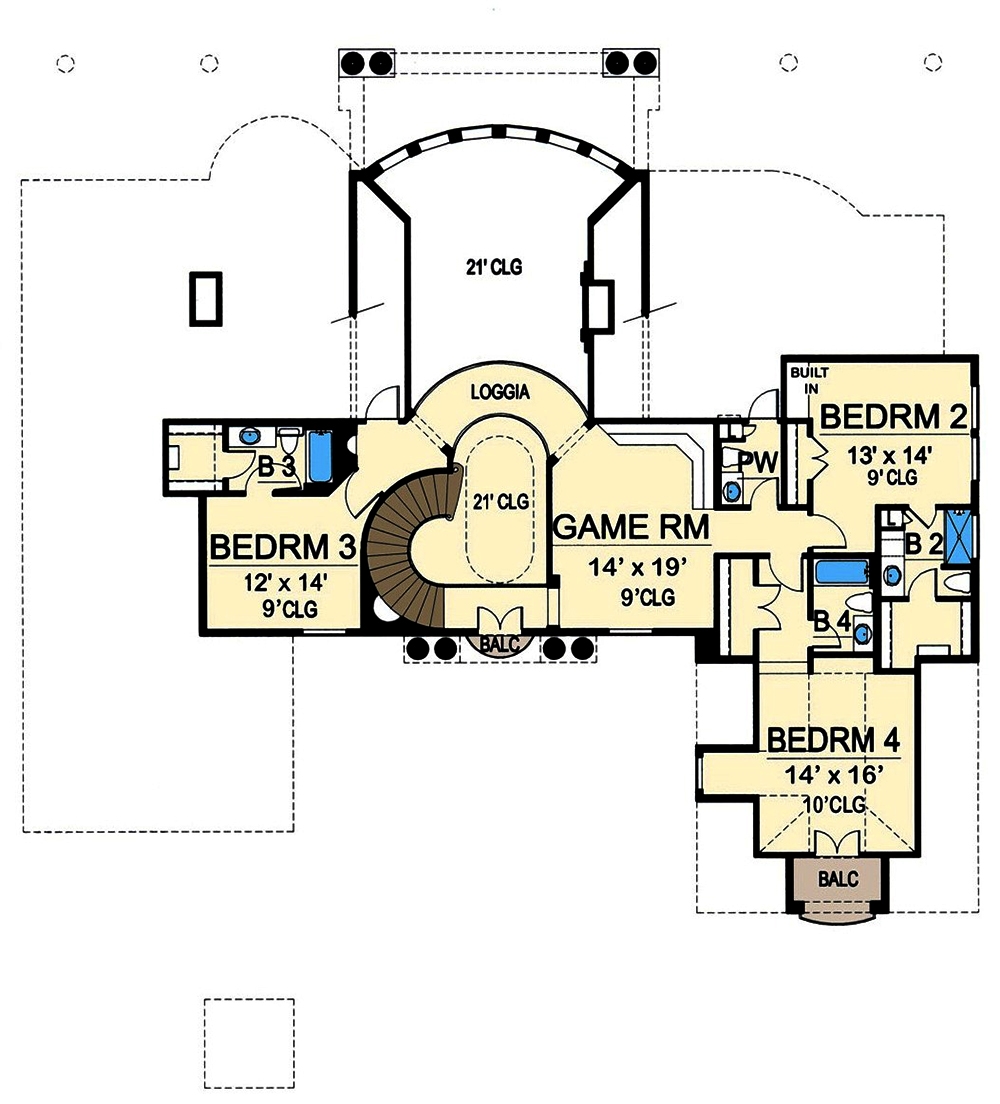 Floor Plan Upper Level