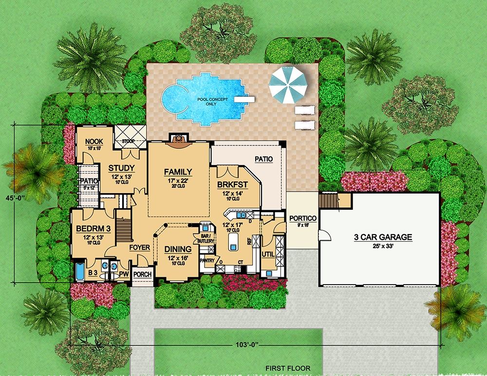 Floor Plan Main Level