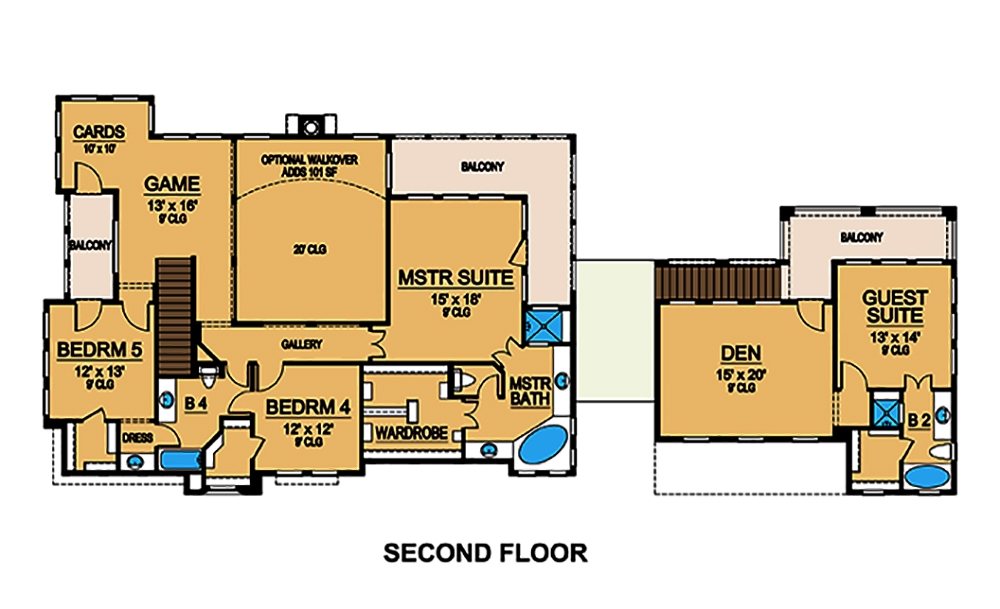 Floor Plan Upper Level