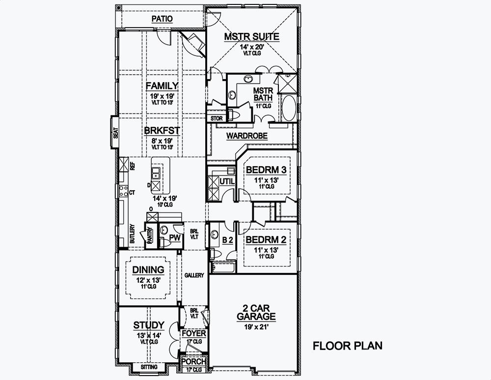 Floor Plan Main Level