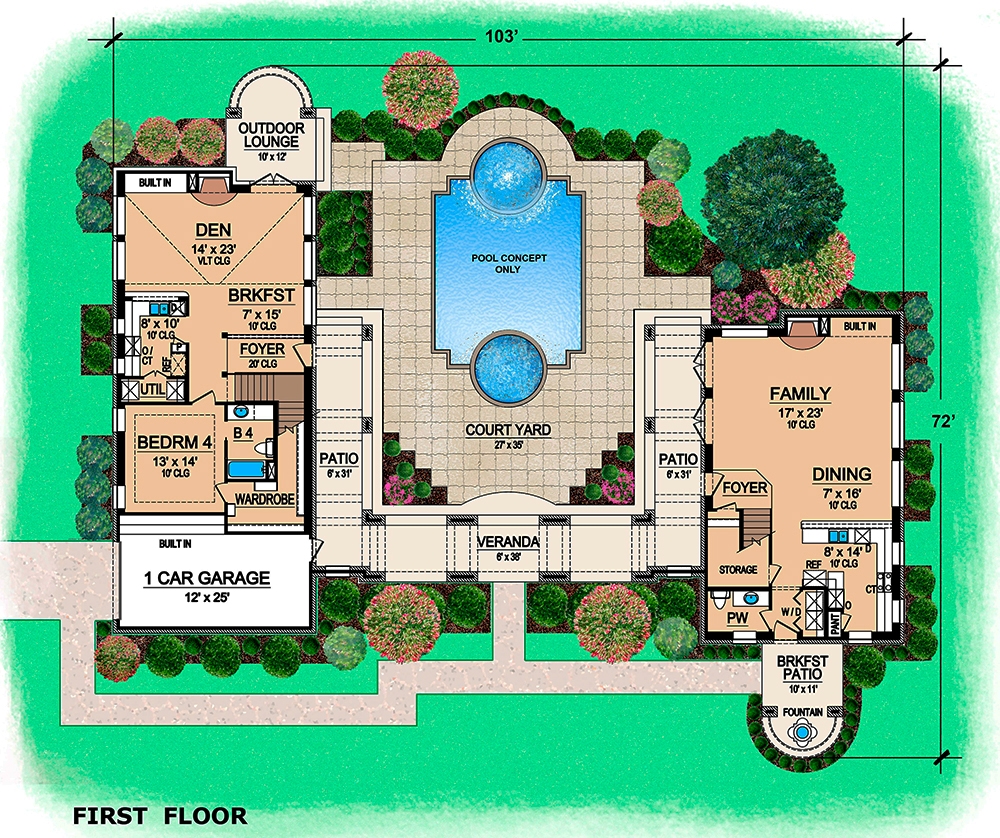 Floor Plan Main Level