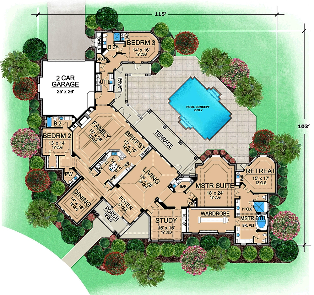 Floor Plan Main Level