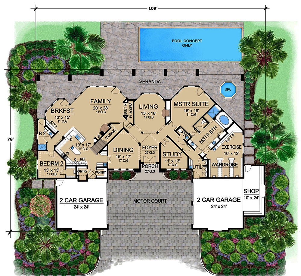 Floor Plan Main Level