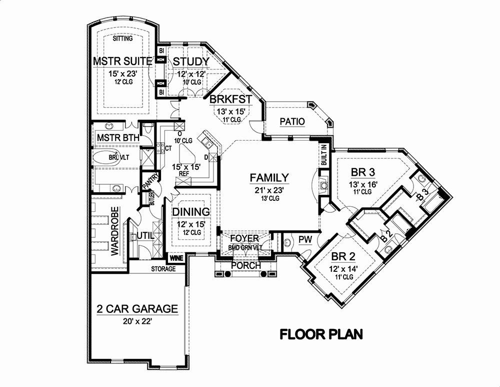 Floor Plan Main Level