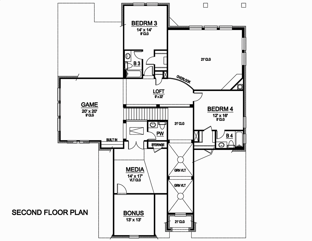 Floor Plan Upper Level
