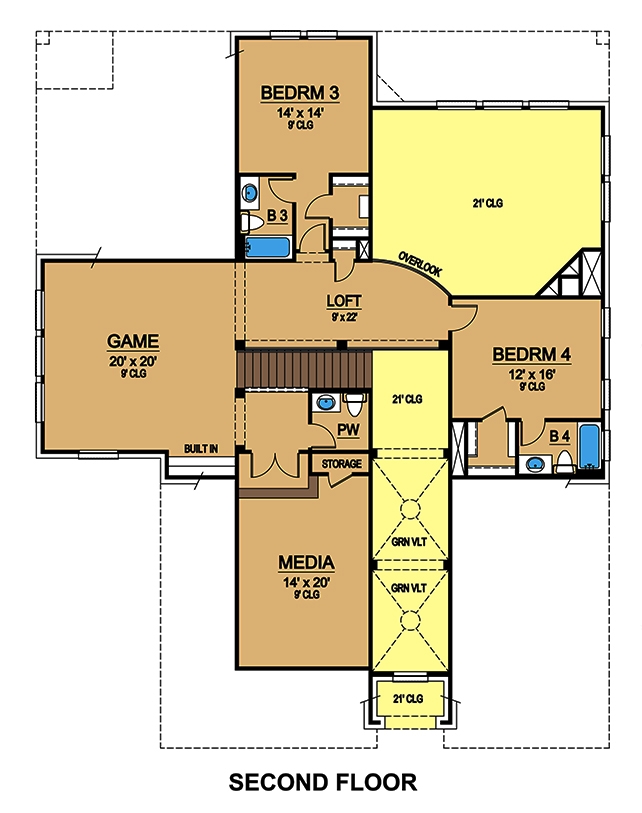 Floor Plan Upper Level