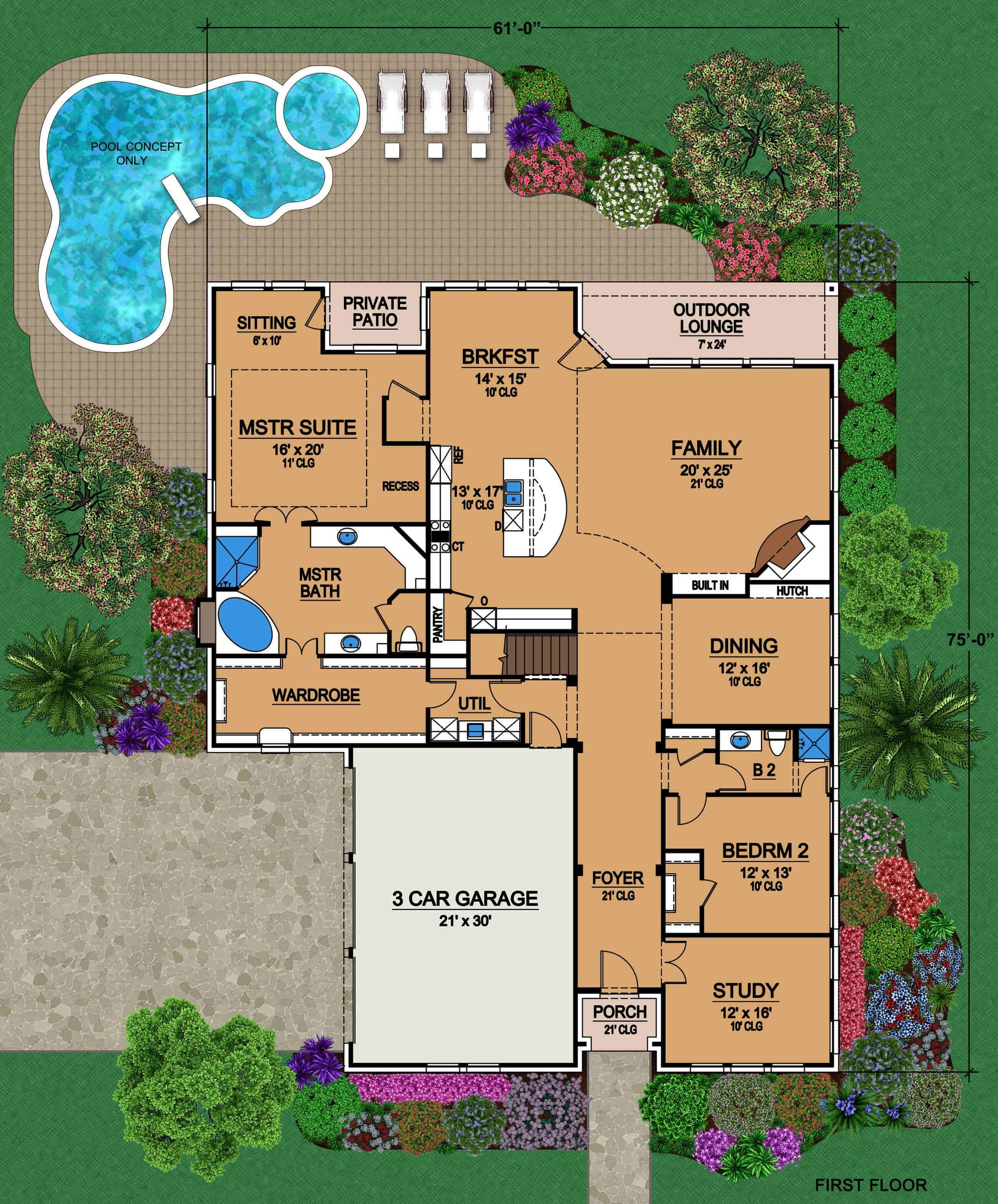 Floor Plan Main Level