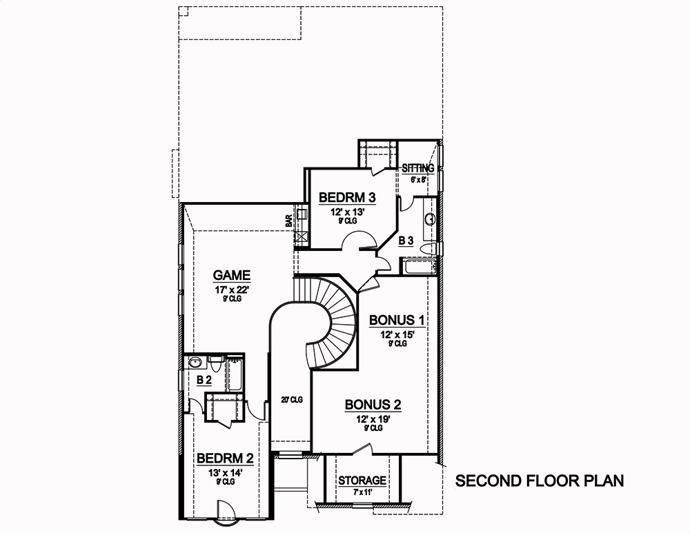 Floor Plan Upper Level
