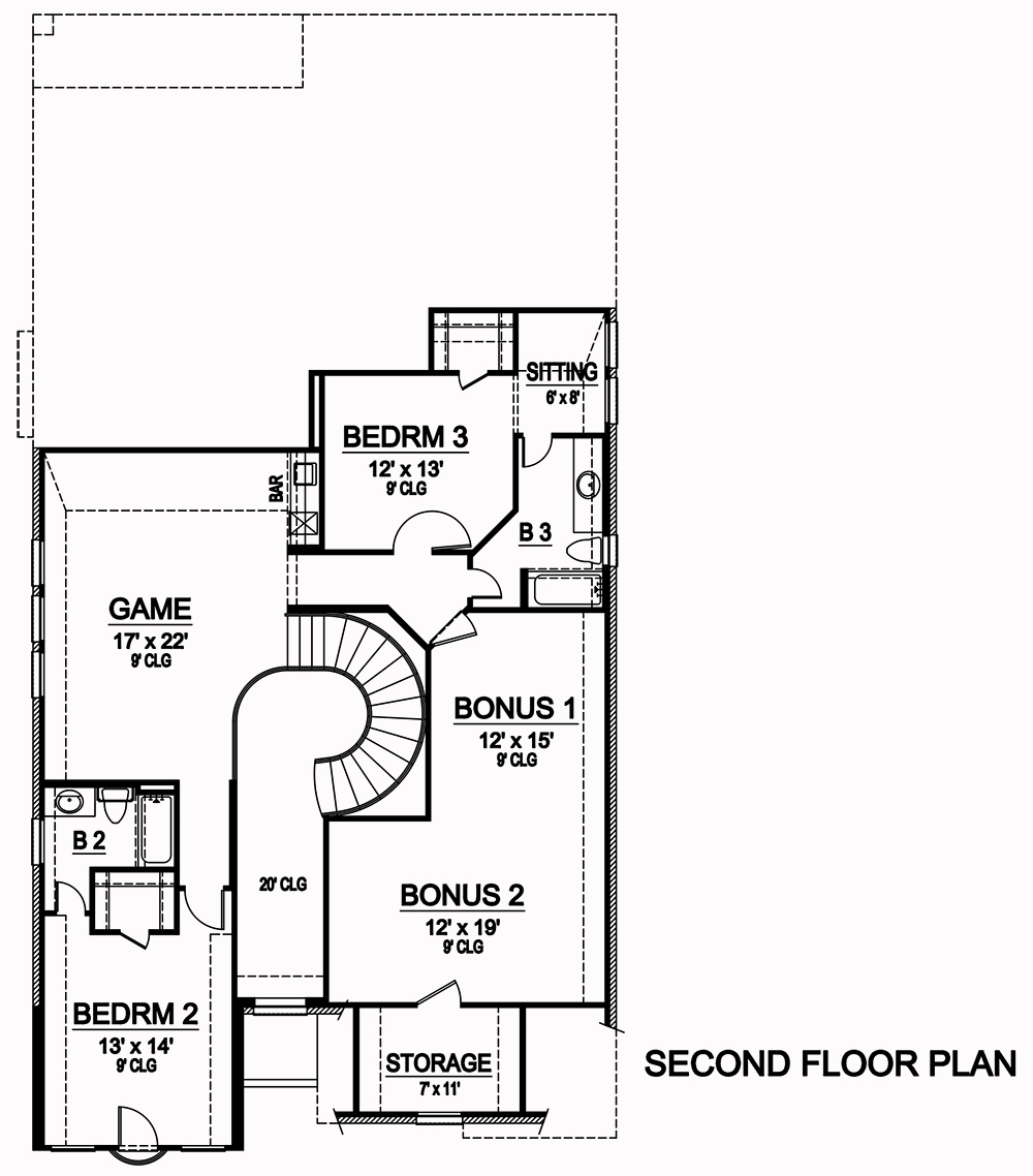 Floor Plan Upper Level