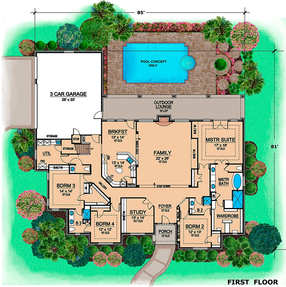 Floor Plan Main Level