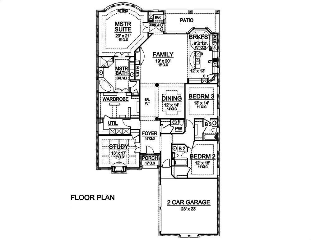 Floor Plan Main Level