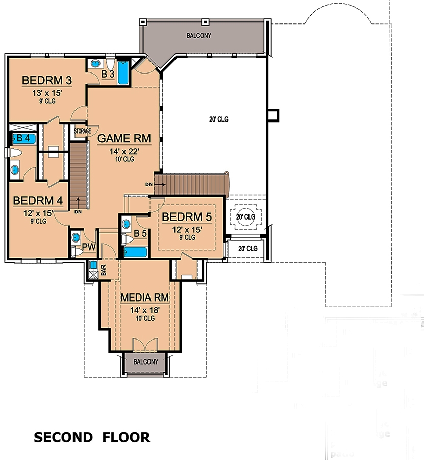 Floor Plan Upper Level
