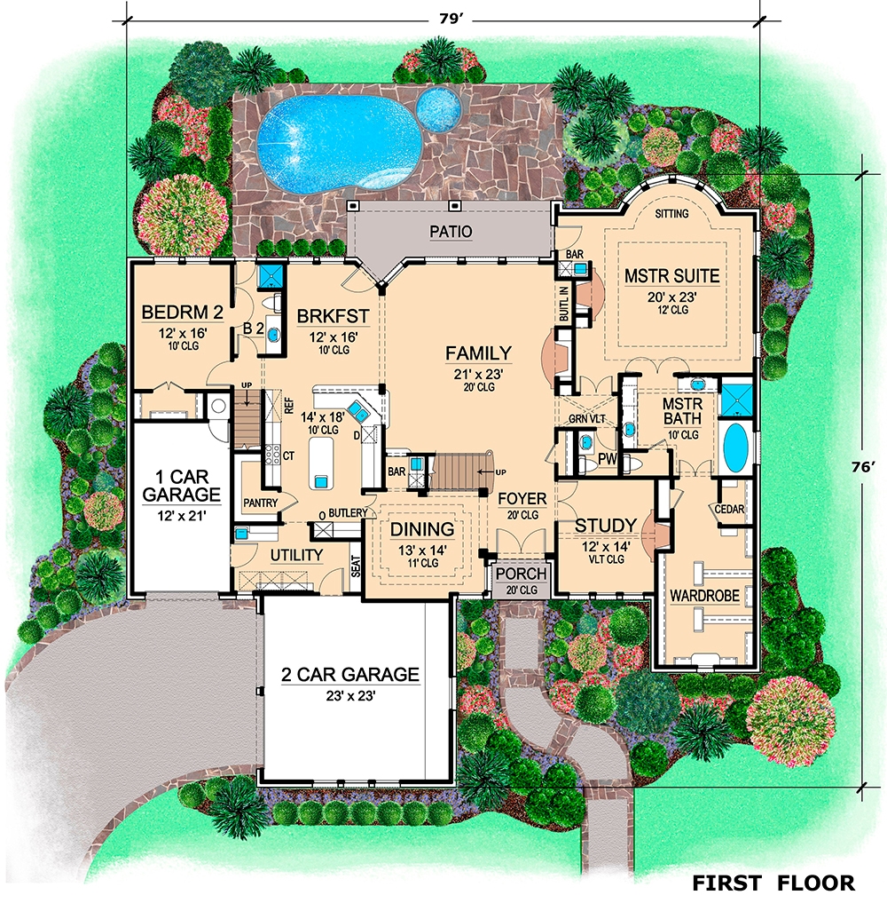 Floor Plan Main Level
