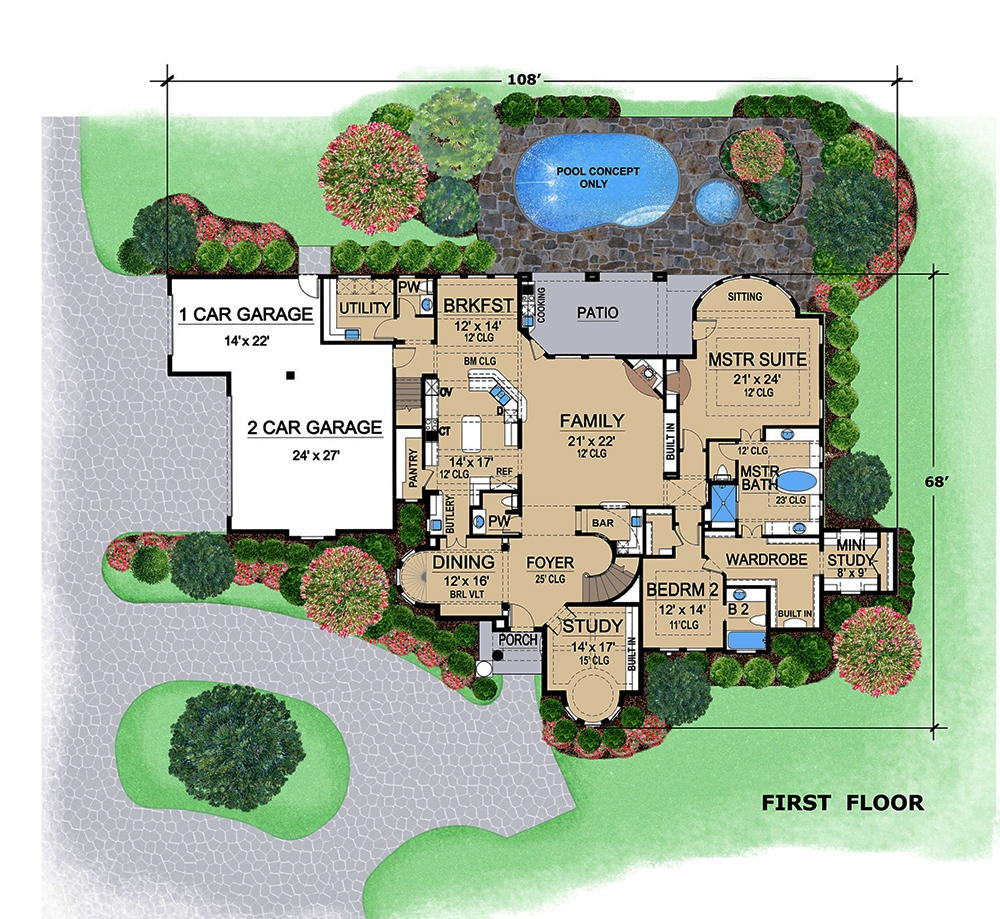 Floor Plan Main Level