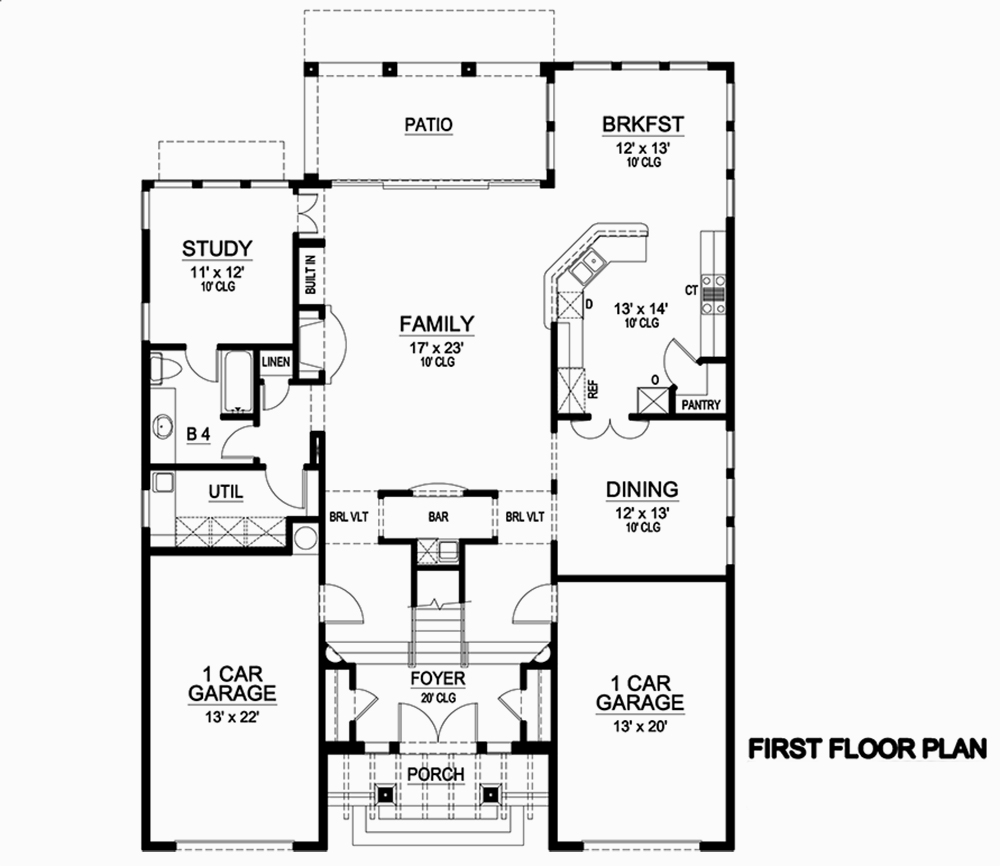 Floor Plan Main Level