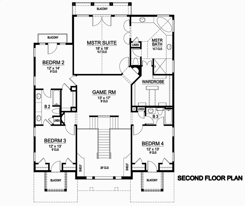Floor Plan Upper Level