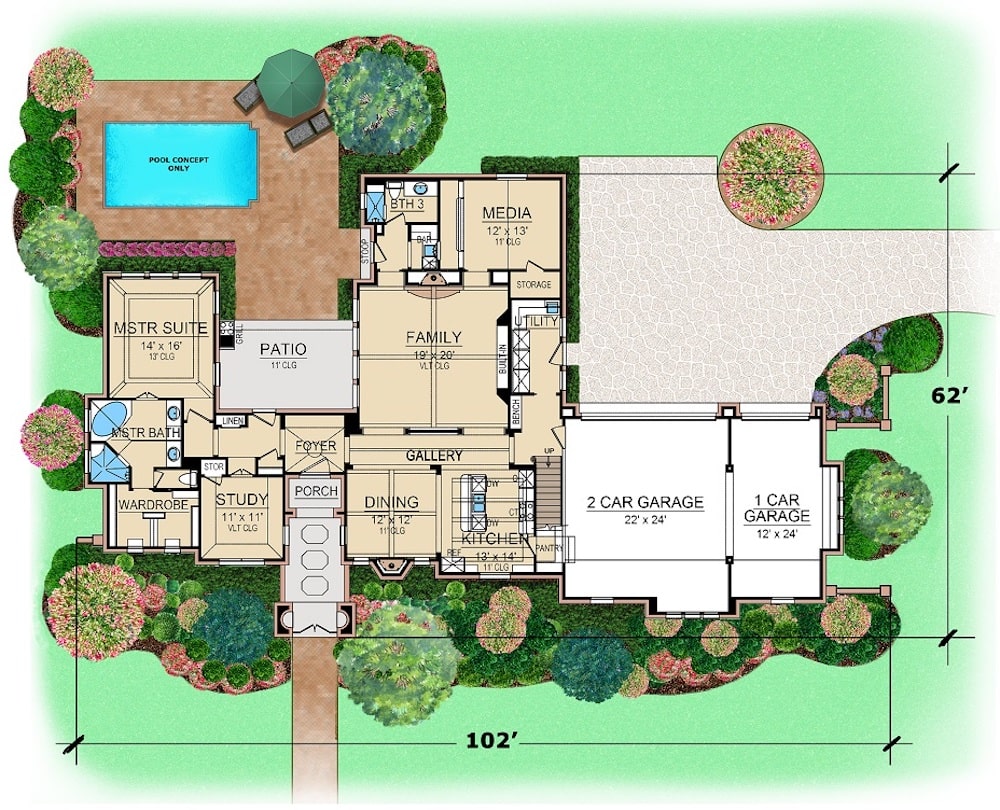 Floor Plan Main Level