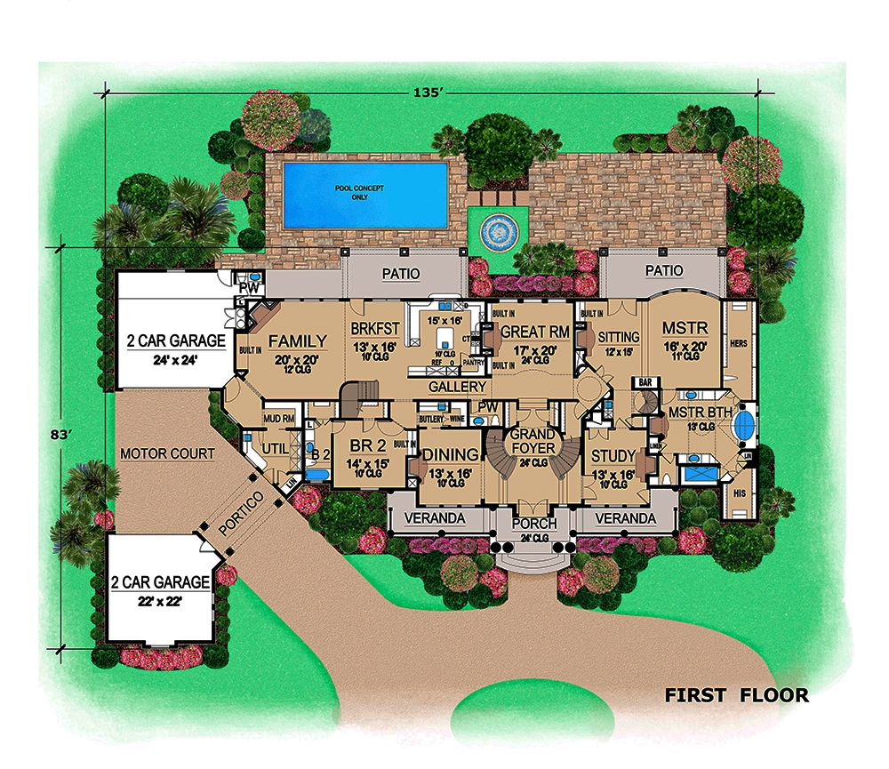 Floor Plan Main Level